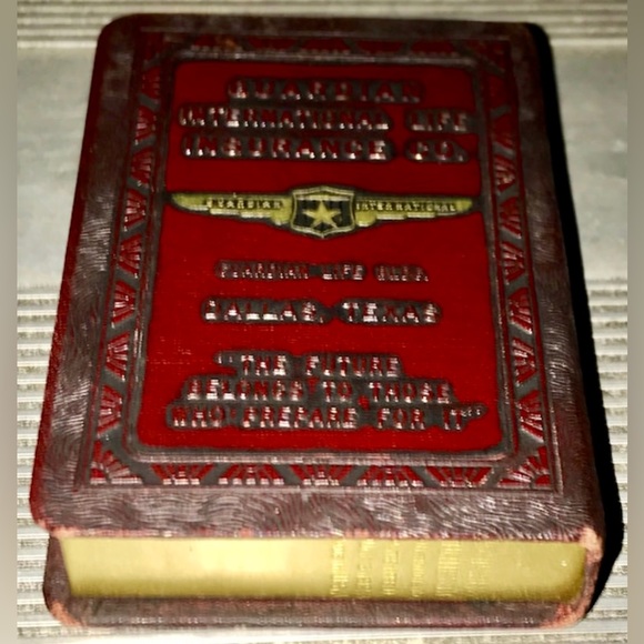 Vintage 1923 GUARDIAN INTERNATIONAL Life INSURANCE Bankers Utilities Coin Bank - Picture 2 of 3